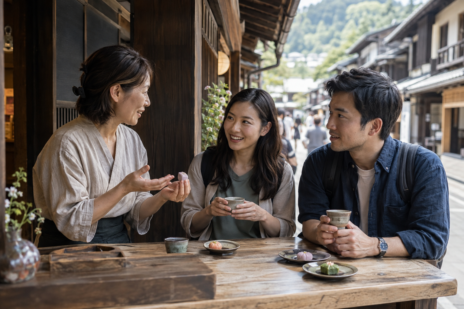 地域の食文化体験を表すイメージ